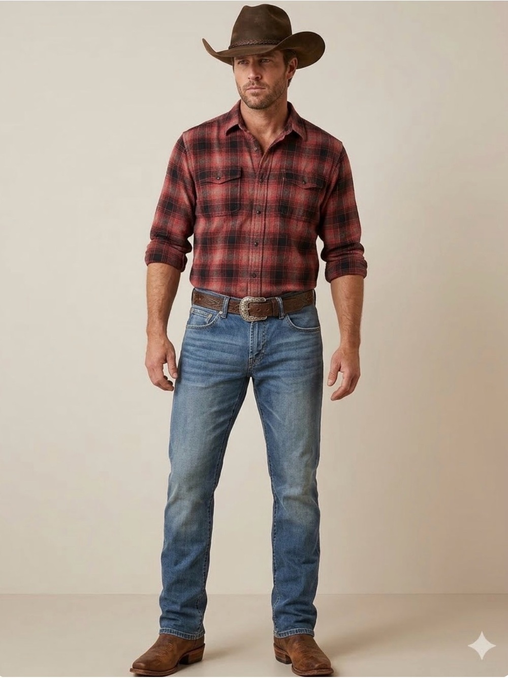 NWT John B Stetson 1210 straight fit men’s jeans